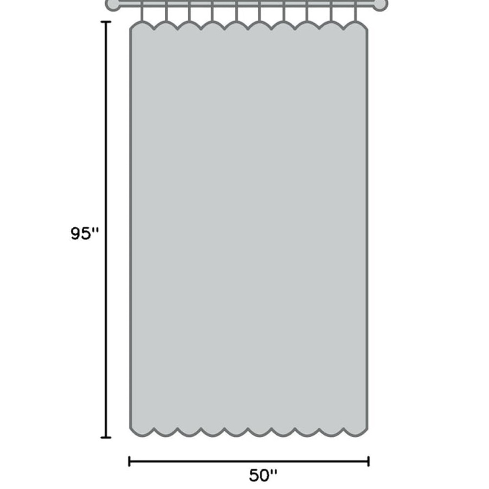 Ombré Full Blackout Curtain Panels 95” Cream White to Indigo Blue New in Package - Picture 2 of 11
